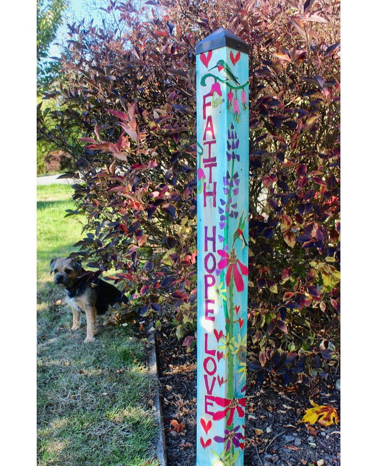 Decorate your garden with beautiful words… dog not included! 💙