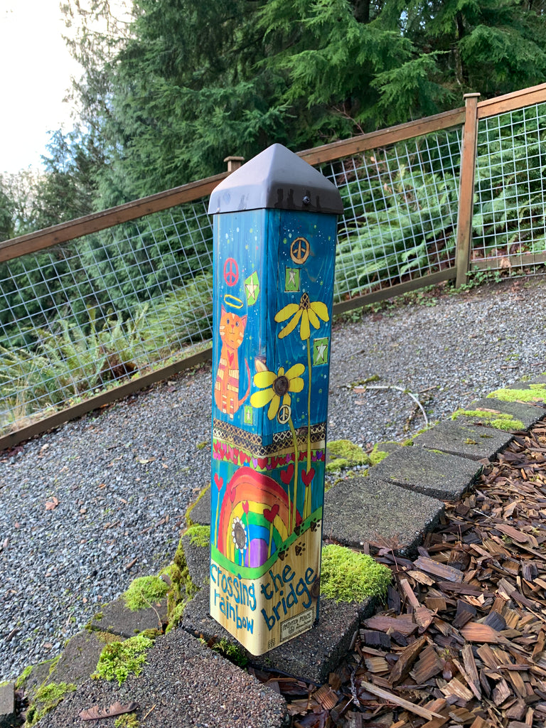 A beautiful way to memorialize and celebrate the love of your fur baby🐈🌈❤️