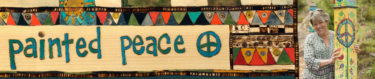 Painted Peace - the Art of Stephanie Burgess logo