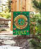 Peace Were All In This Together Banner/garden Flag New