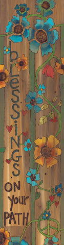 Blessings On Your Path Metal Print