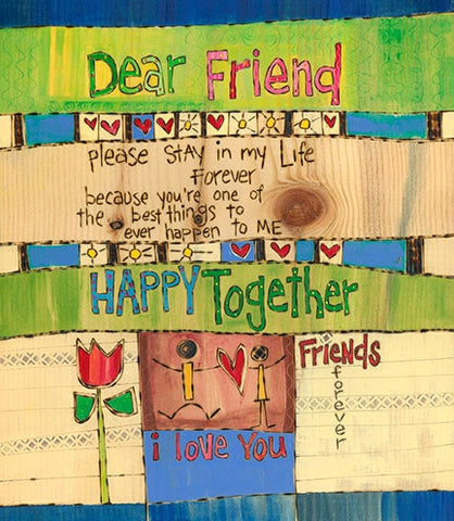 Dear Friend Metal Print New 6 By 8