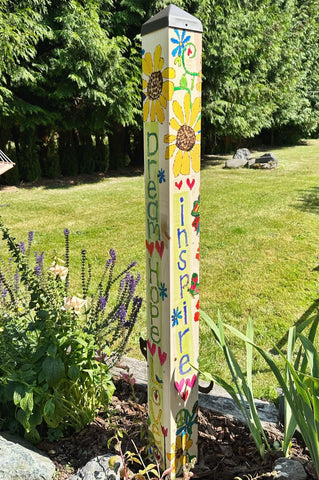 Dream Hope Love And Inspired Art Pole - 60 New