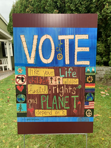 Vote Yard Sign - Small