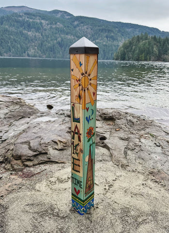 Lake Time Art Pole - 40 Inch New