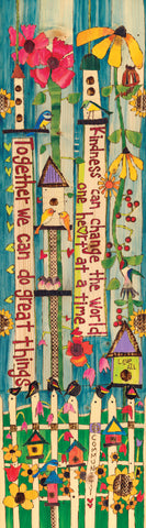 Kindness Can Change The World Metal Print 12" by 43"