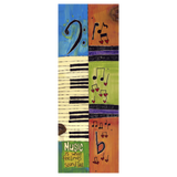 Music Is What Feelings Sound Like Metal Print - 6 By 14