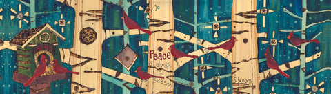 Peace Is Always In Season Metal Print New 5 By 18