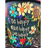 Be Happy Garden Planter 15 - New