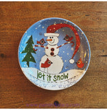 Free Shipping With Christmas Collection Of 4 Plates