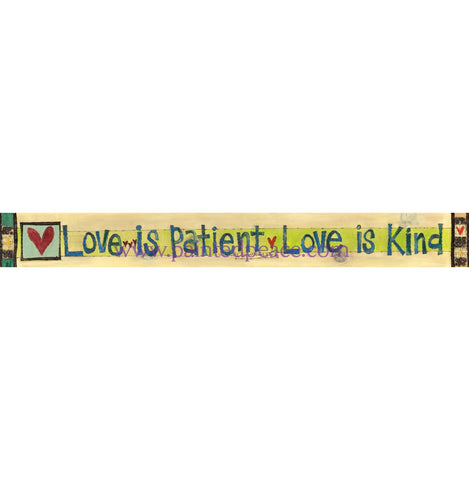 Love Is Patient Kind New 5 By 45