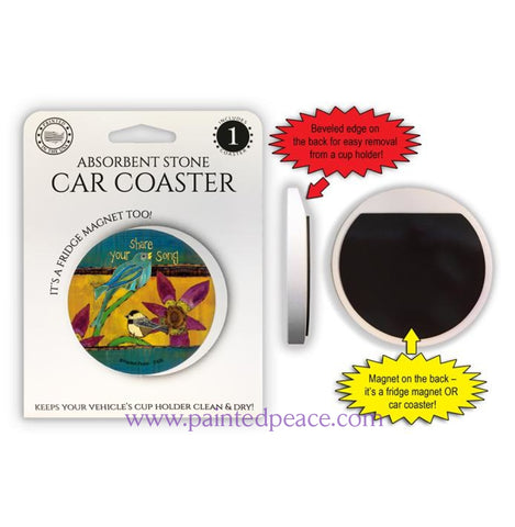 Share Your Song Car Coaster / Magnet