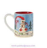 Snowman Ceramic Mug