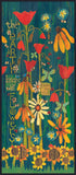 The Earth Laughs In Flowers Metal Print 11 By 24