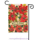 Welcome With Poinsettias New