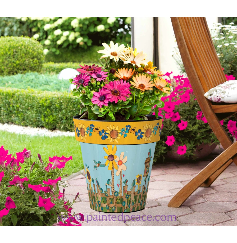  Esschert Design Flower Pot Bristle Brush - 5,Brown : Patio,  Lawn & Garden