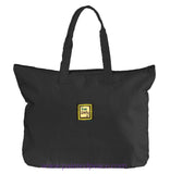 Live Simply Heartful Peace Tote Bag Black / One Size Tote Bag Large
