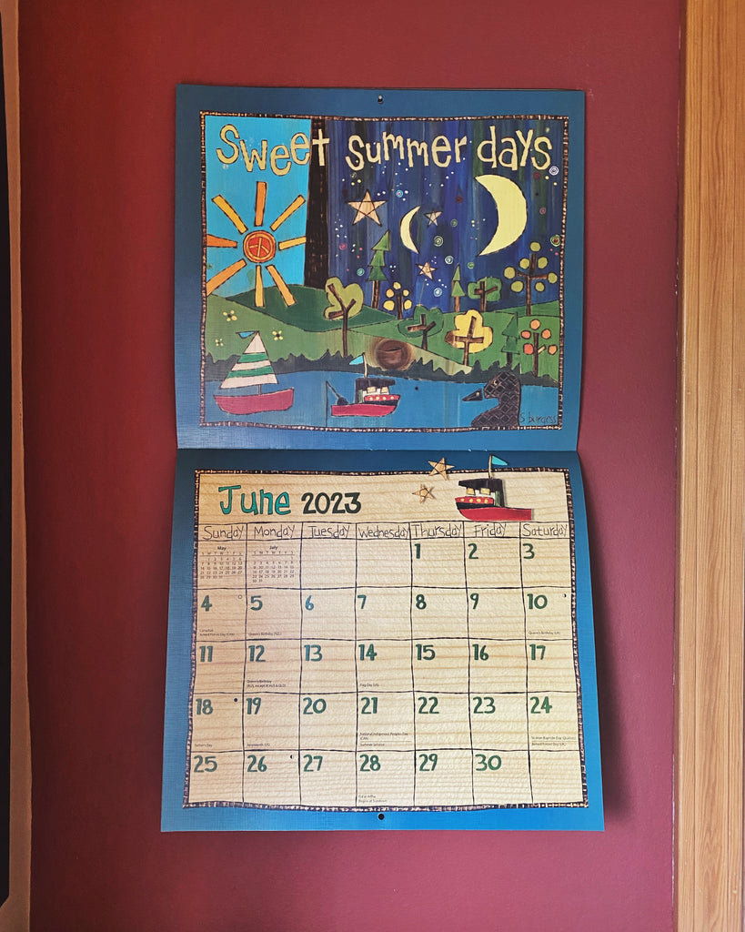 Sweet Summer Days are ahead but 2023 calendars are already here ☀️