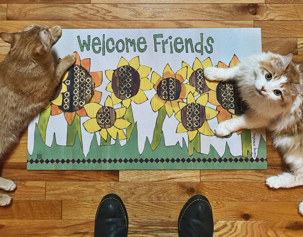 Welcome friends, fur and all 😸