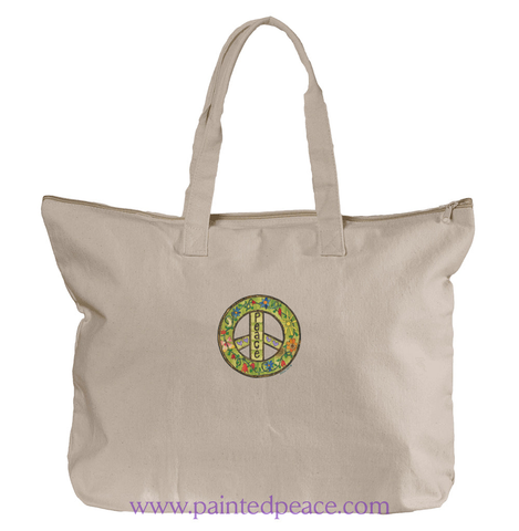 LARGE CANVAS TOTE