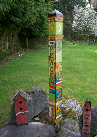 FIVE AND SIX FOOT ART POLE