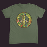 Peace Unisex Tee Sage / Small (S)