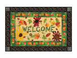 Welcome....the Leaves Are Falling Doormat - New