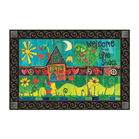 Welcome To The Love Shack Doormat - NEW