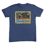 Pro Democracy Unisex Tee China Blue / Small (S)