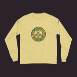 Peace Unisex Long Sleeve Tee Butter / Small (S)