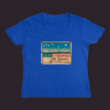 Blue Is My Favorite Color Women’s V-Neck Royal / Small (S)