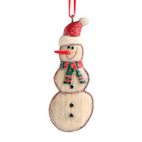 Snow Man Mini Resin Ornament Available 7/17