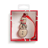 Snow Man Mini Resin Ornament Available 7/17