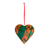 Christmas Trees Metal Heart - NEW