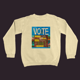 Vote Sweatshirt Butter / Small (S)