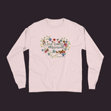 Live Simply Unisex Long Sleeve Shirt Blossom / Small (S)
