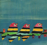 Three Little Birds Metal Print - 5 By