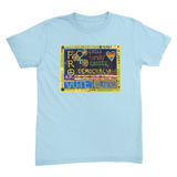 Pro Democracy Unisex Tee Chambray / Small (S)