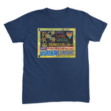 Pro Democracy Unisex Tee True Navy / Small (S)