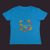 Share Your Song Women’s V-Neck Sapphire / Small (S)