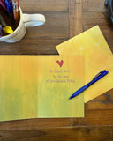 Forever In Your Heart Cat - Bereavement Card