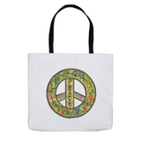 Peace Tote Bag 13X13 Inch