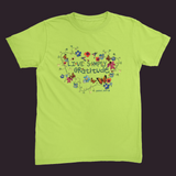 Live Simply Unisex Tee Kiwi / Small (S)