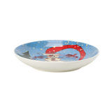 Snowman Appetizer Plate