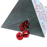 Snowman- The Magic Of Christmas Tin Bell Ornament