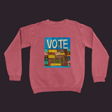 Vote Sweatshirt Crimson / Small (S)