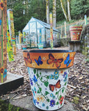 New - Butterflies Galore 15 Garden Planter