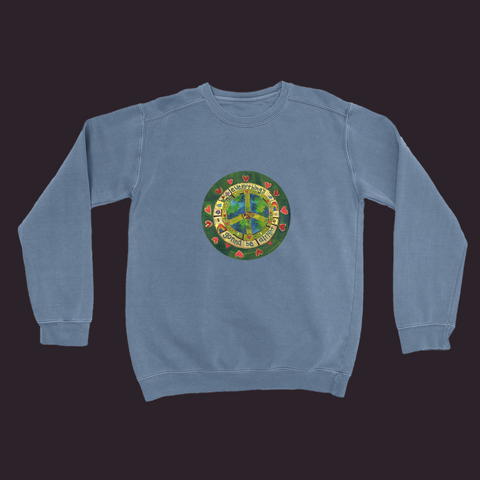 Everything’s Gonna Be Aalright Sweatshirt Blue Jean / Small (S)