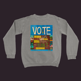 Vote Sweatshirt Grey / Small (S)