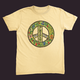 Peace Unisex Tee Butter / Small (S)